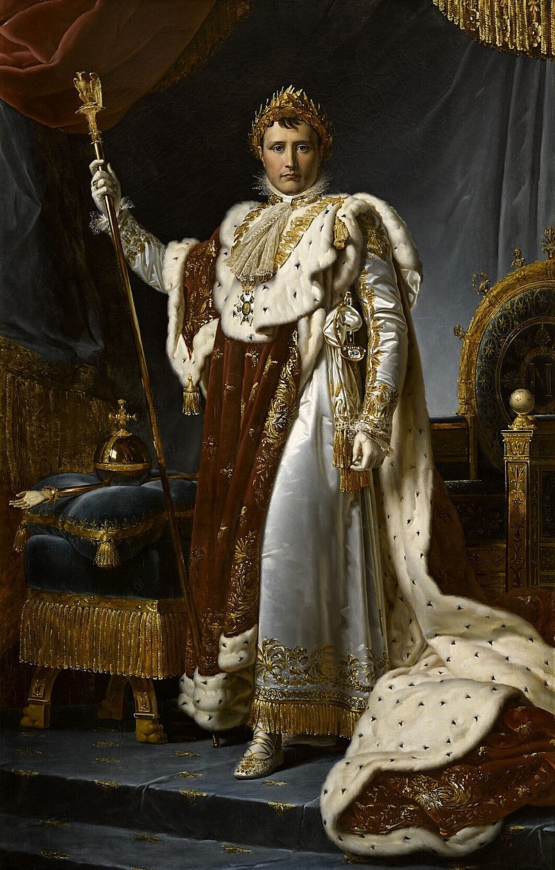 800px Francois Gerard Napoleon Ier en costume du Sacre